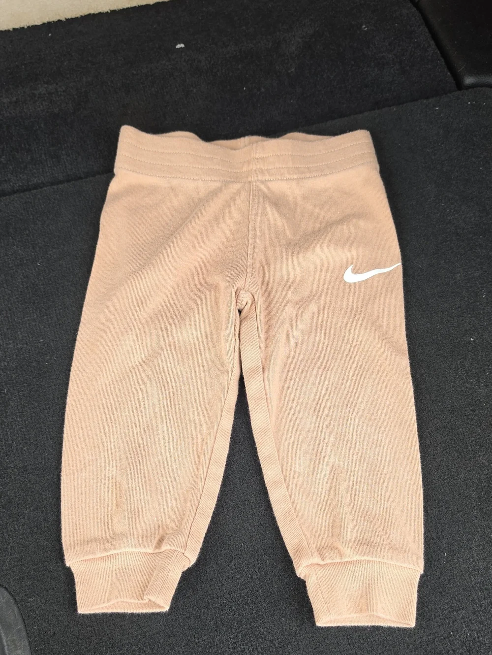 Nike Baby Long-Sleeve One-Piece and Pants Set - Tan 6 Months